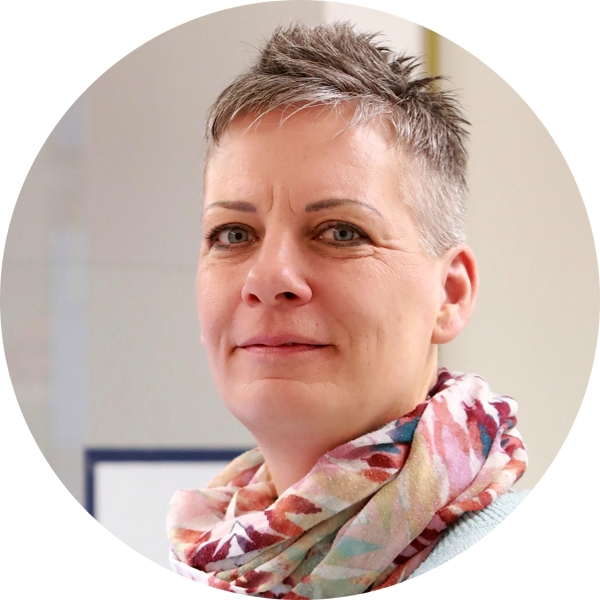 Frau Petra Trageser, Sprechstundenassistentin